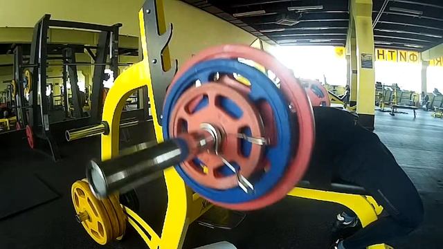 Д 2, Жим штанги лежа, 85 кг. смотреть онлайн