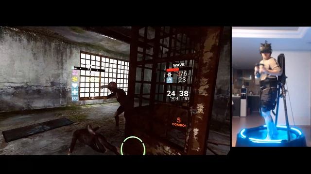 Survive the ZOMBIE RUSH! (Zomday VR/Kat Walk Mini) смотреть онлайн