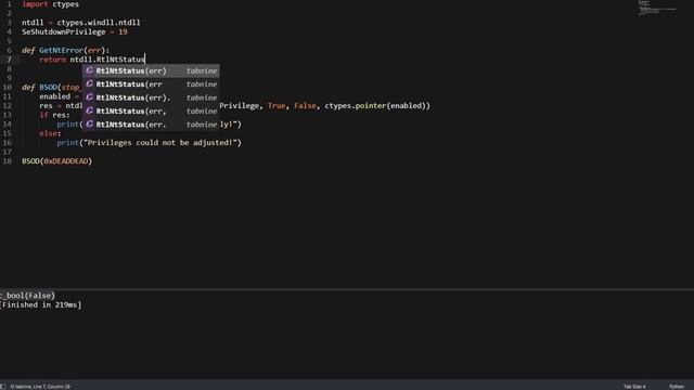 How to make a Blue Screen of Death (BSOD) in Python! (trojan malware) смотреть онлайн