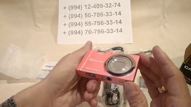 ФОТОАППАРАТ CASIO EX-ZS6 в Баку / Bakida смотреть онлайн