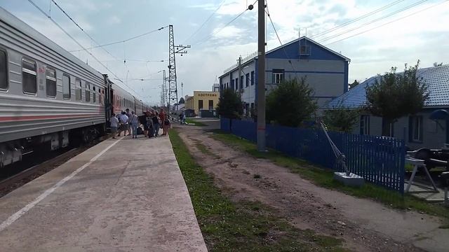 19.08.2021. Россия. Костромская область. Прибытие на ж/д-вокзал города Кострома