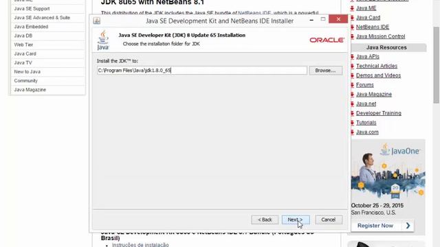 Java 1 - Netbeans and Java Development Kit Install смотреть онлайн