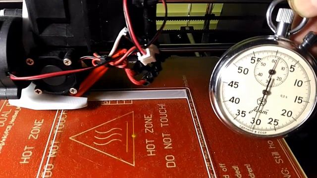 Тест скорости печати на 3D принтере Prusa i3 Steel смотреть онлайн