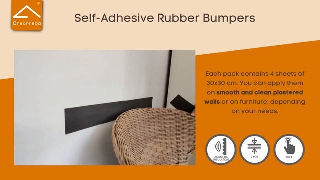 Crearreda - Tutorial Rubber Adhesive Bumpers