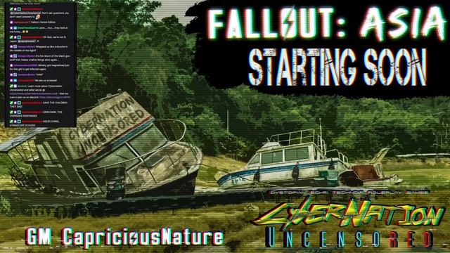 FALLOUT 2D20 - Asia - Session 12 - GM Capricious Nature смотреть онлайн