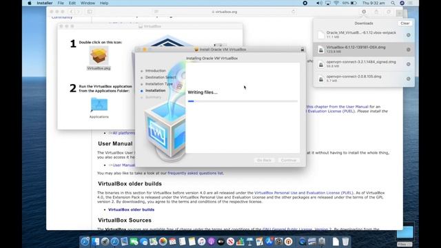 Installing Virtual Box on Mac OS-X смотреть онлайн