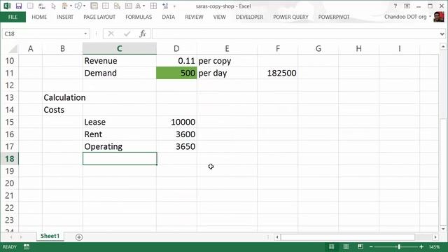 Breakeven analysis and what-if modeling using Excel смотреть онлайн