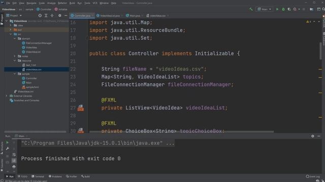 Creating a video idea note-taking application #2: First GUI with JavaFX смотреть онлайн