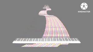 [Black MIDI] Tetris Blocks Arts 3 in Pitch White