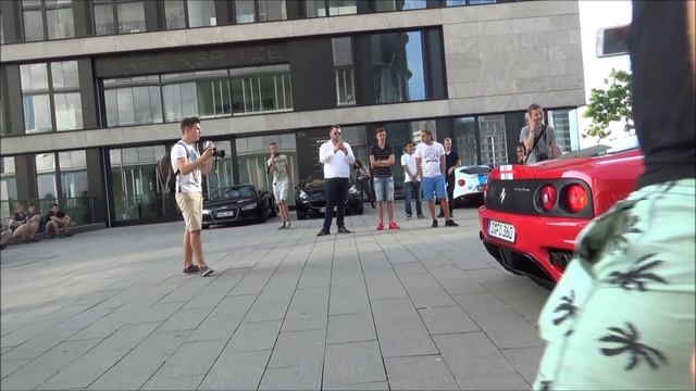 Ferrari 360 Challenge Strandale Revs and full throttle acceleration смотреть онлайн