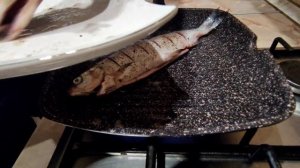 Рыба Сиг в сковородке