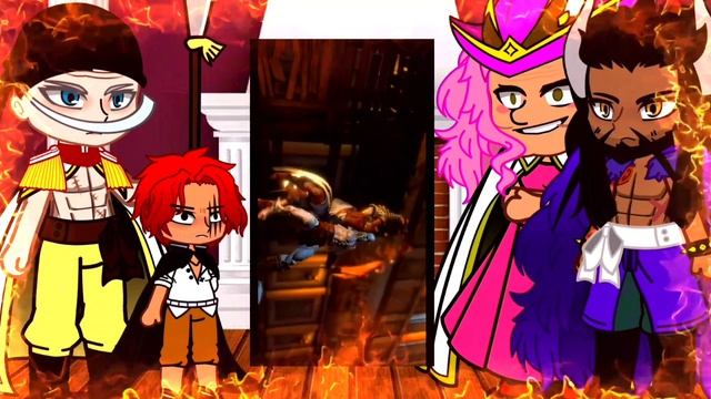 YONKOUS: REACT TO KRATOS AS FIFTH YOUNKOU | ONE PIECE | GOD OF WAR | GACHA смотреть онлайн