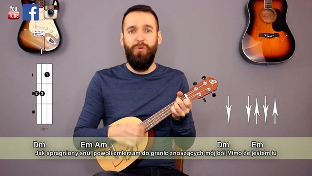 Kamil Bednarek - Spragniony | Cover Ukulele | Tutorial смотреть онлайн