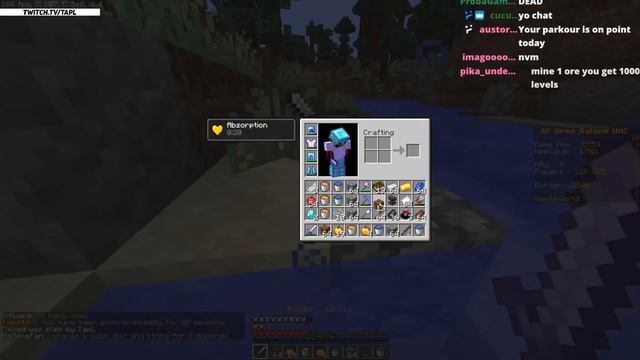 Minecraft UHC but if you mine an ORE, you gain 1,000 XP LEVELS. смотреть онлайн