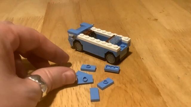 Lego Harry Potter Flying Ford Anglia MOC build - Four studs wide смотреть онлайн