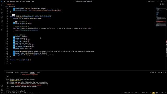 Lua in Jakt PART 1: Parsing Metadata (Edited Livestream) смотреть онлайн