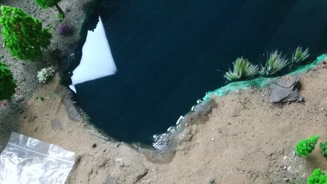 Строю макет. Новый водоем! АТП в 43 масштабе. смотреть онлайн