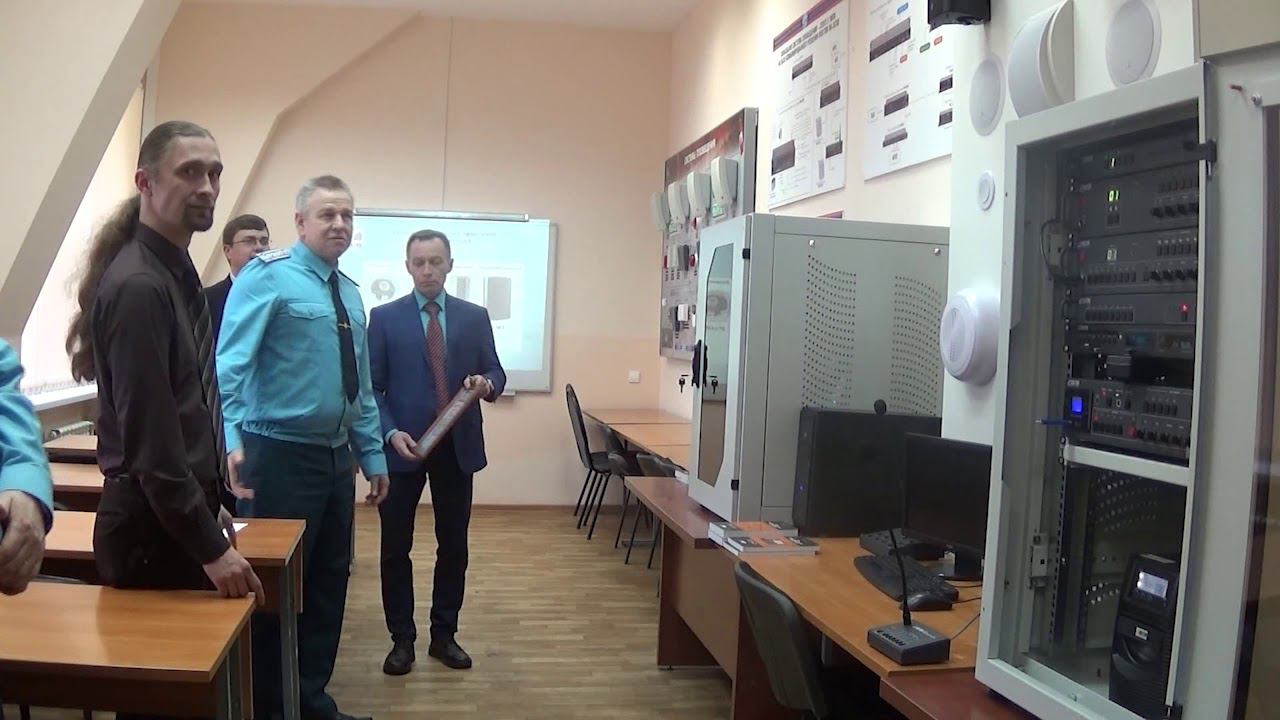 Открытие автоматизированной лаборатории «Системы экстренного оповещения и проводной связи Roxton» смотреть онлайн