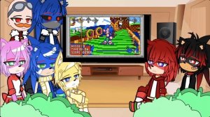 Sonic Character react to Sonic.exe 3.0/3.5 || Sonic's || Mix File Vol.4 ||