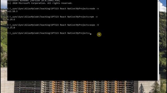 Create a React native project structure using Expo смотреть онлайн