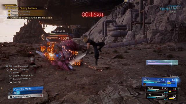 Meeting MAI & All World Intel Junon Mini-BOSSES - FINAL FANTASY VII REBIRTH - PS5 смотреть онлайн