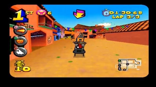 Wacky Races (PS2) 100% Walkthrough: Part 07 смотреть онлайн