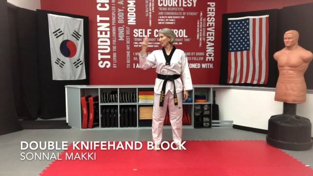 Techniques - Double Knifehand Block (SONNAL MAKKI) смотреть онлайн