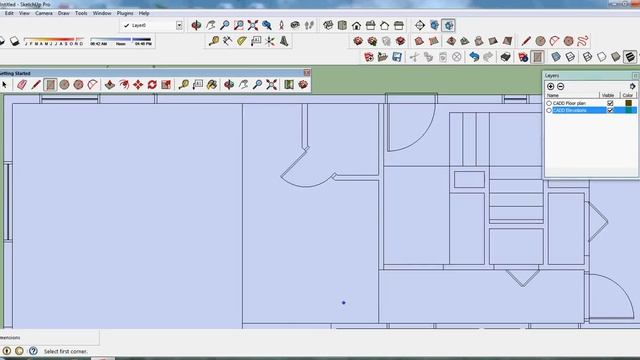 AutoCAD import Sketchup смотреть онлайн