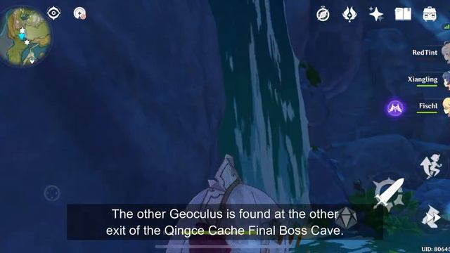 Genshin Impact - Qingce Village - Hidden Geoculus Hunt