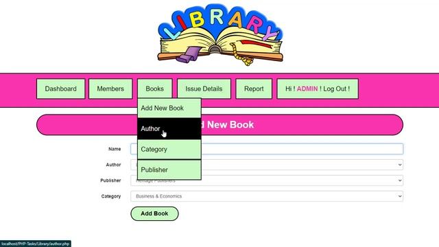 library project | PHP | HTML5 | CSS3 | PHP-OOP | JAVASCRIPT | AJAX смотреть онлайн