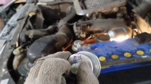 Замена датчика давления масла