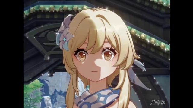 Эдит с Итэром|Люмин|Паймон#геншинимпакт #геншин #итер #люмин #паймон