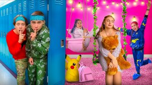 Пробрались в Секретный Клуб для Девочек ! // Луномосик