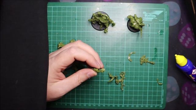 Warhammer 40K Conquest - Zusammenbau der Death Guard Anführer aus Ausgabe 34 (Deutsch) смотреть онлайн