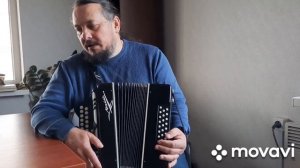 #Как научится играть на гармони#урок 5#дополнительный ряд на басах#простые мелодии#