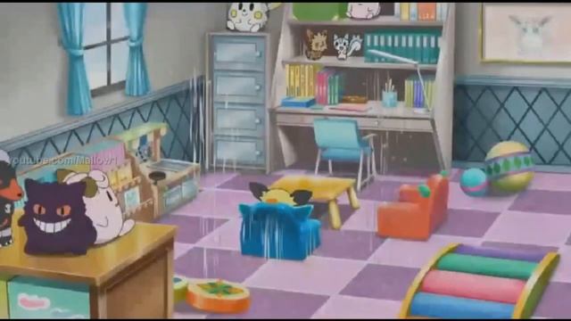 Lillie's memories Lusamine her childoon Pokemon Sun and Moon ep 49 смотреть онлайн