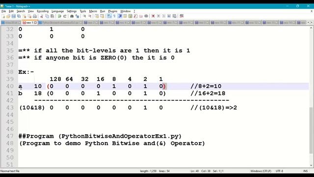 Python Operators || Python Bitwise & Operator || Python Bitwise Operators|| Python Bitwise and ||#3 смотреть онлайн