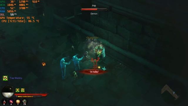 Diablo III: Eternal Collection [YUZU] Gameplay, GTX 1650, Ryzen 5 3550H, 1080p смотреть онлайн