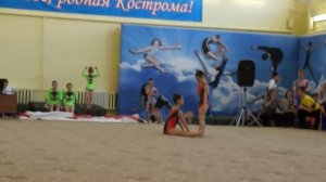 Акробатика 1 юн.разряд второй танец Кострома