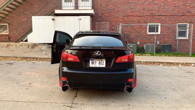 2008 Lexus Is250 Cold Start