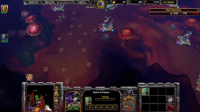 Warcraft 3 Reforged - Rise Of The Blood Elves 3.0 - 02 - The Weak Perish смотреть онлайн