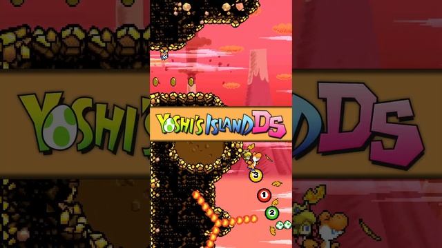 Yoshi's Island DS - No Damage 100% Walkthrough (World 5 + Final Boss & Ending) смотреть онлайн