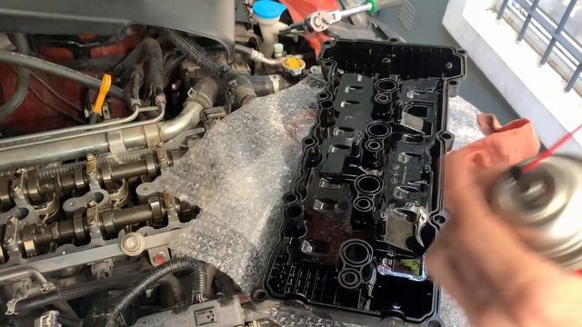 Limpieza de PCV y Cambio de JUNTA de Tapa de Válvulas | SUZUKI GRAND VITARA смотреть онлайн