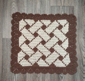 2 часть! прикроватный коврик_крючком_на любой размер!