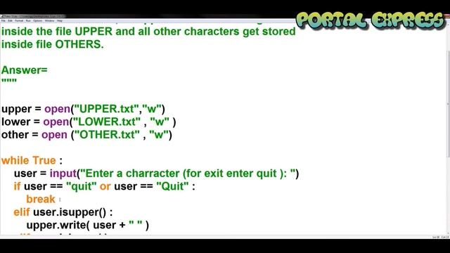 Write a program that reads characters from the keyboard one by one. All lower case characters get смотреть онлайн