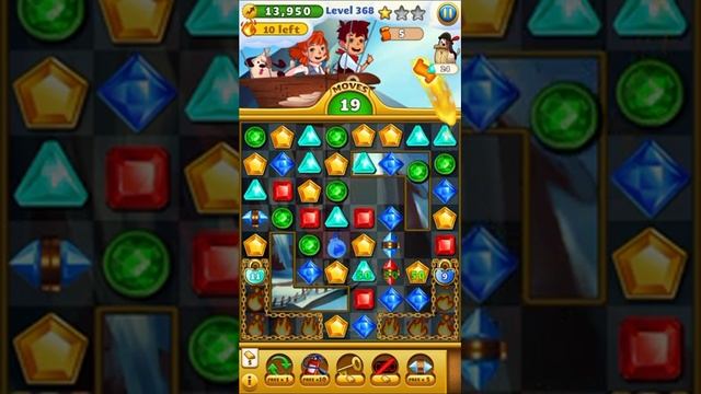 Jewel Mania level 368 смотреть онлайн