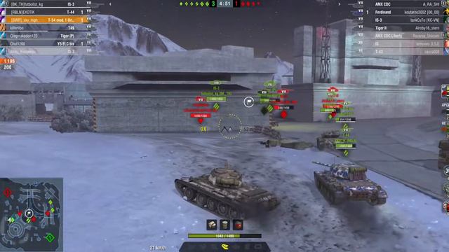 Wot blitz Easy Win, Glitch happen AMX CDC France Medium Tank got stuck смотреть онлайн