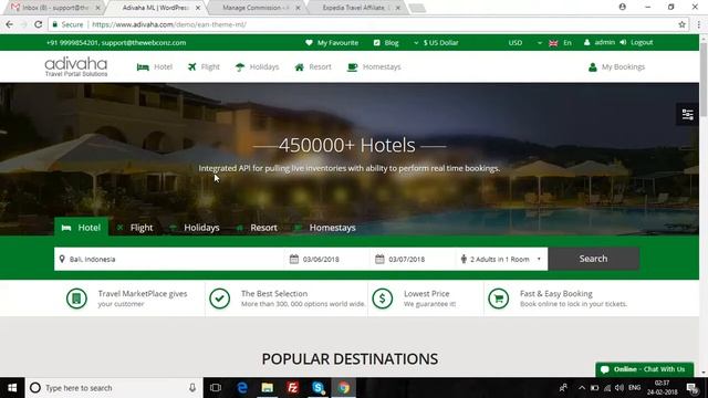 WordPress Travel API Theme смотреть онлайн