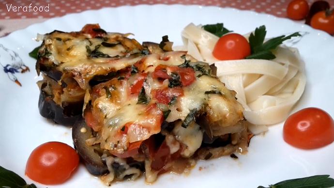 Гратен из баклажанов. Что приготовить из баклажанов. Сочное ароматное и очень вкусное блюдо. смотреть онлайн