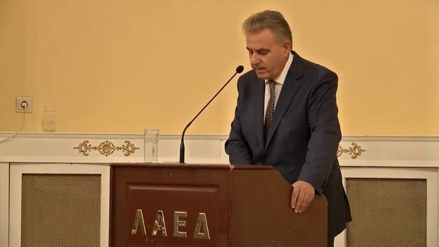 Ομιλία του Θ.Καββαδά σε εκδήλωση των Συλλόγων Αποφοίτων Σχολών Υπαξιωματικών Πολεμικής Αεροπορίας смотреть онлайн
